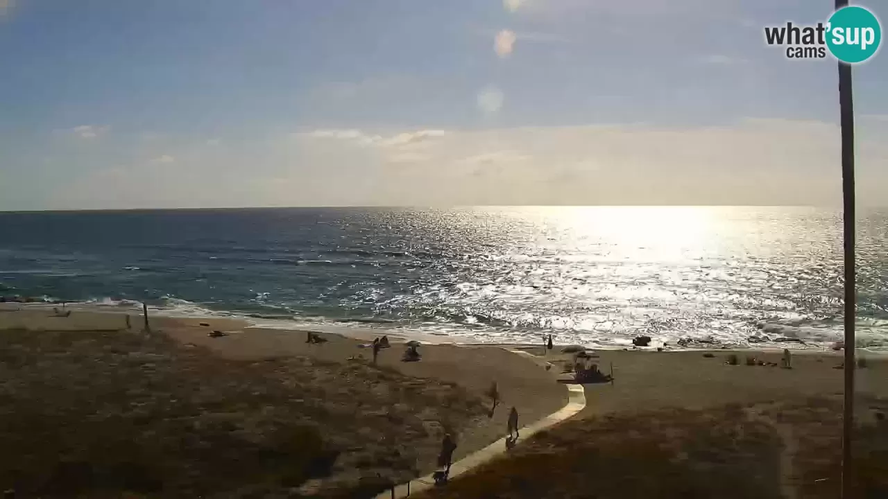 Live Webcam San Giovanni di Sinis Beach - Oristano - Sardinia Tourism Italy
