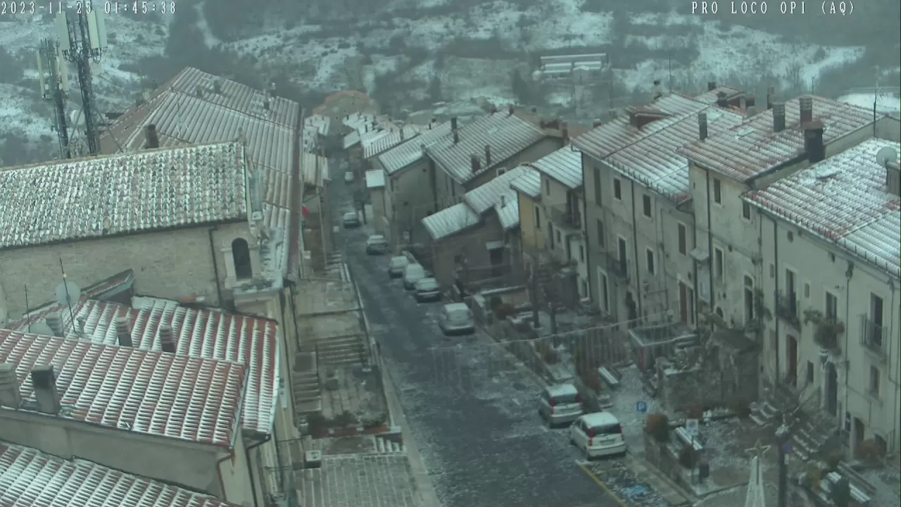 Webcam Opi - Via San Giovanni