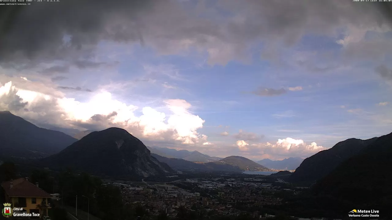 Webcam Gravellona Toce Panoramica