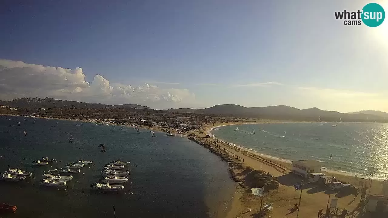 Live Webcam Isuledda - Isola dei Gabbiani - Porto Pollo - Sardinia - Italy