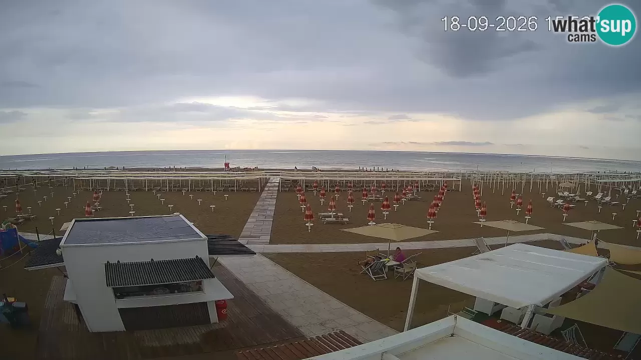 Live Webcam Riccione Beach - Bagni Oreste Spiaggia 115
