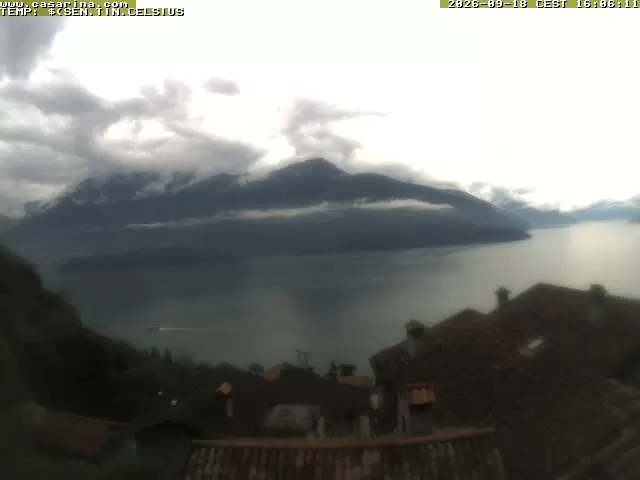 Casarina Wetter Webcam Gravedona 1