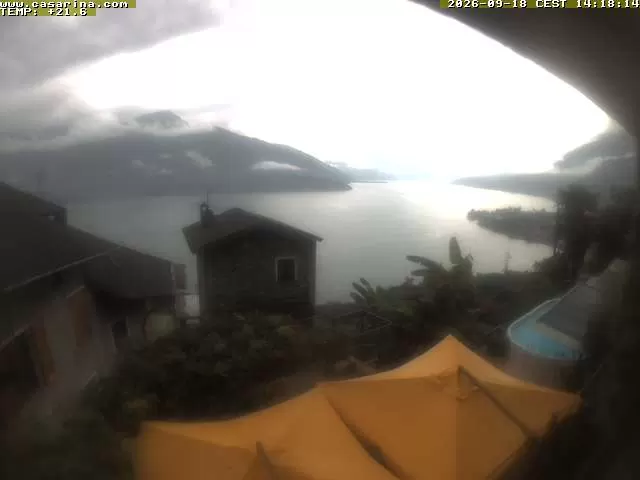 Casarina Wetter Webcam Gravedona 2