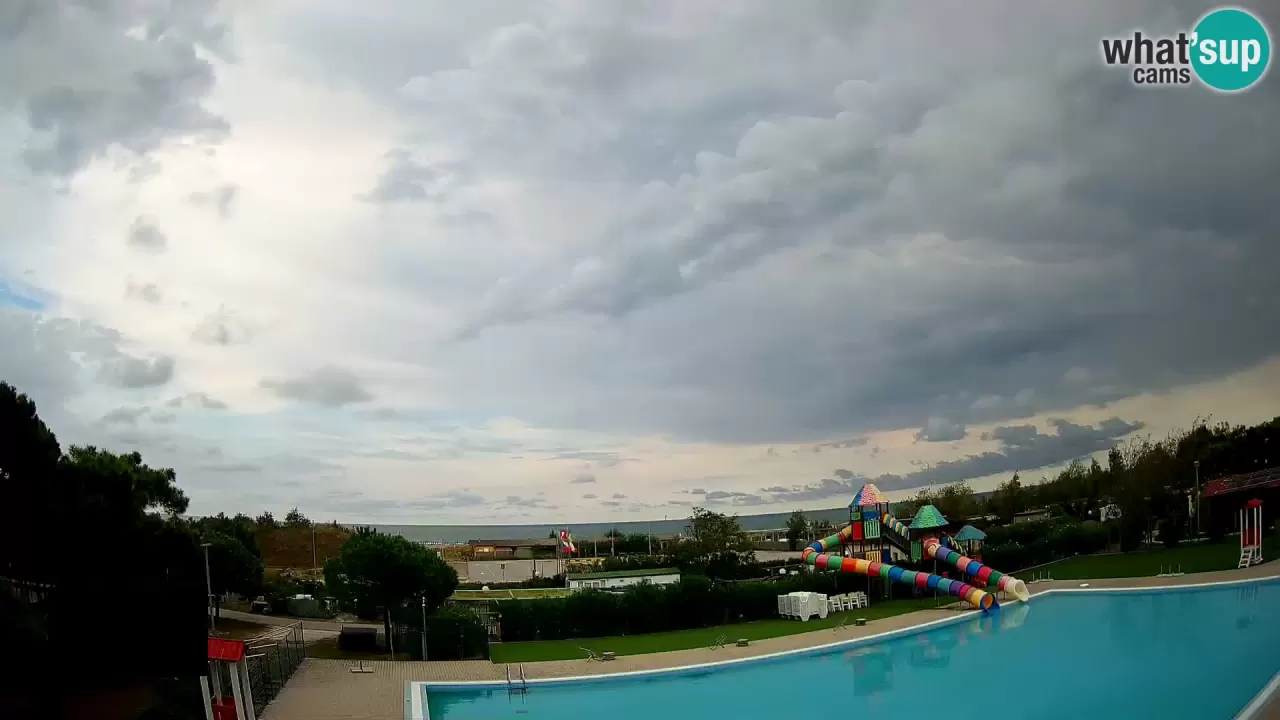 Webcam Camping Vittoria LIVEcam - Mare