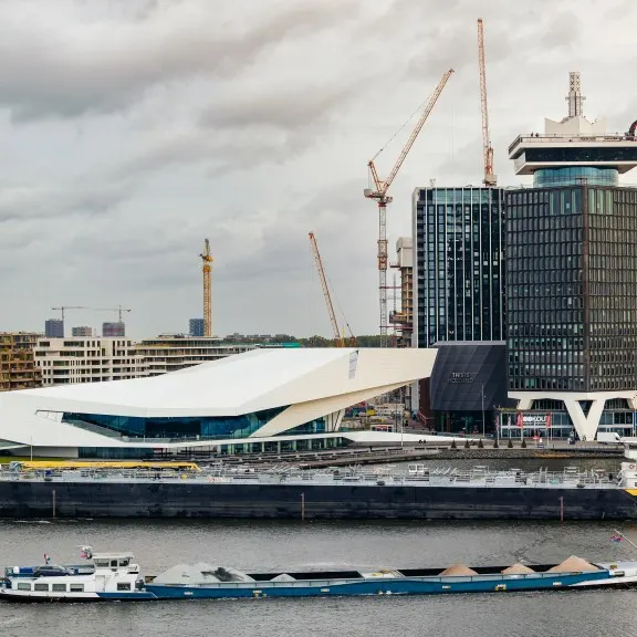Port of Amsterdam Office Building - Muziekgebouw Aan 'T IJ - Java Island Dog Park - Jan Schaeferbrug