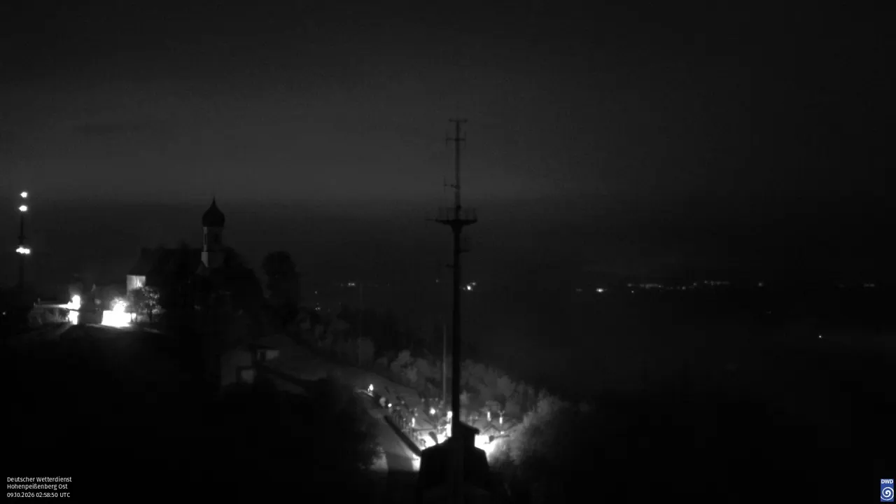 DWD-Wetterkamera Hohenpeißenberg Ost